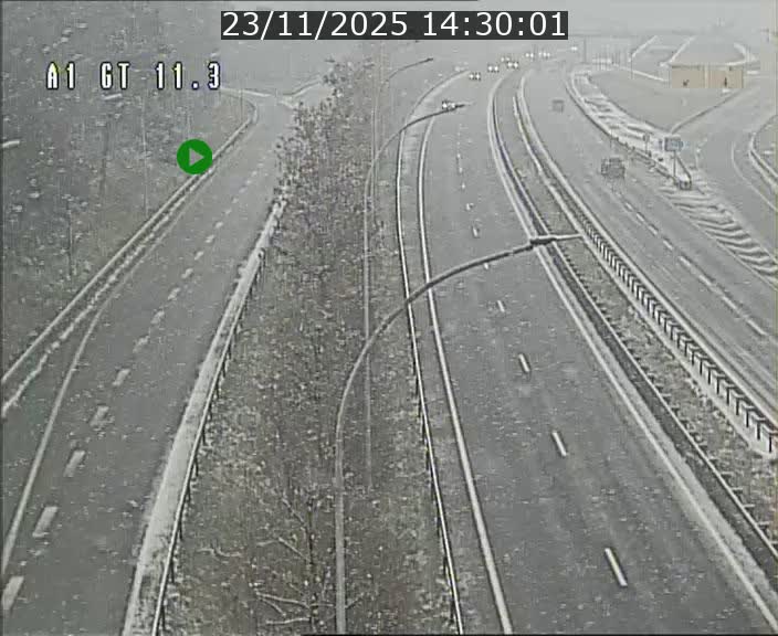 Traffic live webcam Luxembourg Senningerberg - A1 direction Allemagne - BK 11.3