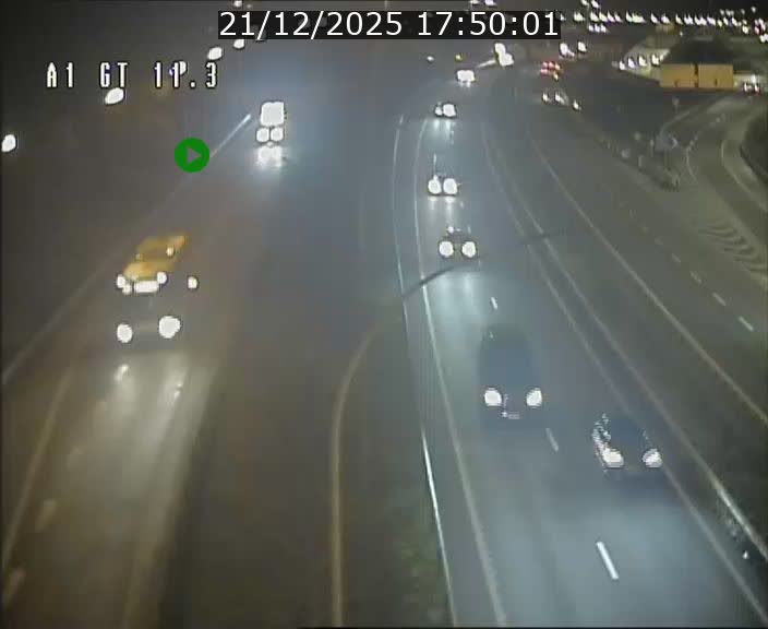 Traffic live webcam Luxembourg Senningerberg - A1 direction Allemagne - BK 11.3