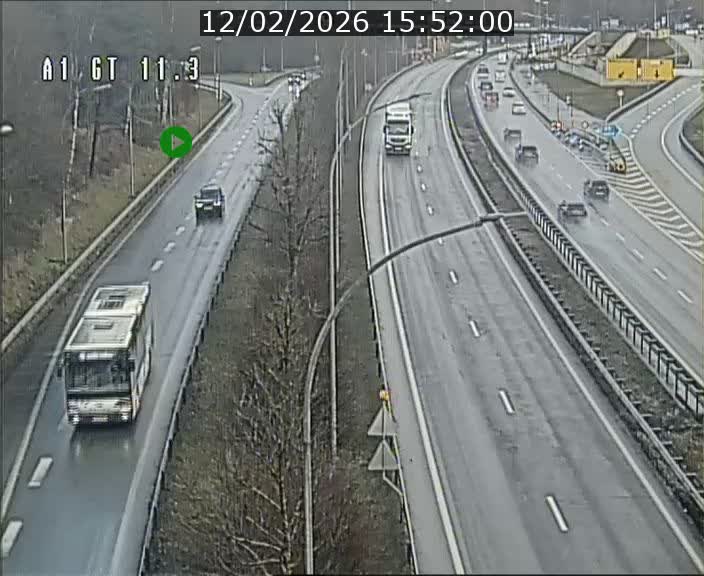 <h2>Traffic live webcam Luxembourg Senningerberg - A1 direction Allemagne - BK 11.3</h2>