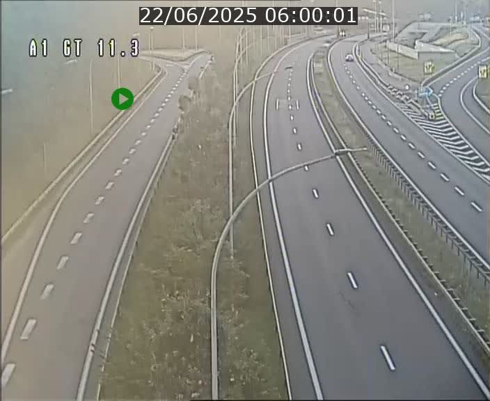 <h2>Traffic live webcam Luxembourg Senningerberg - A1 direction Allemagne - BK 11.3</h2>