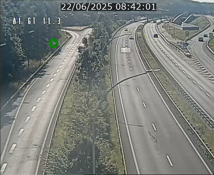 <h2>Traffic live webcam Luxembourg Senningerberg - A1 direction Allemagne - BK 11.3</h2>