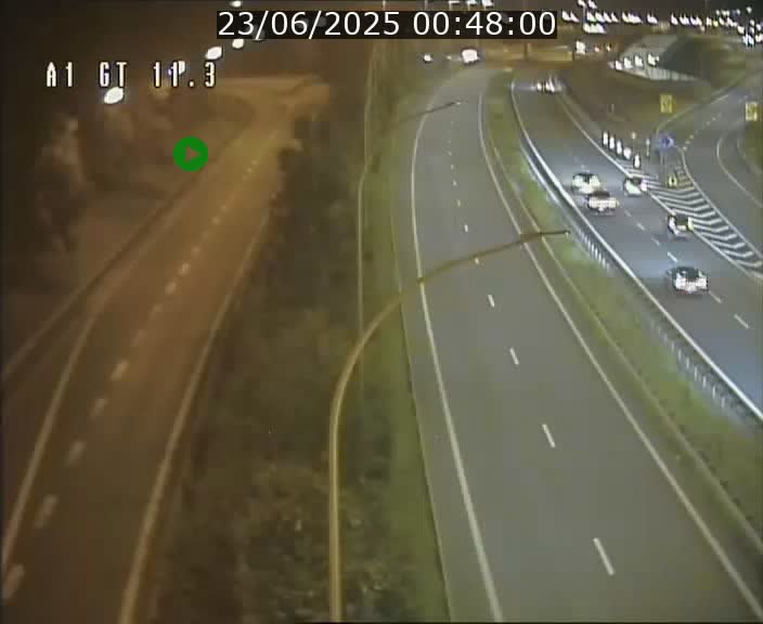 <h2>Traffic live webcam Luxembourg Senningerberg - A1 direction Allemagne - BK 11.3</h2>