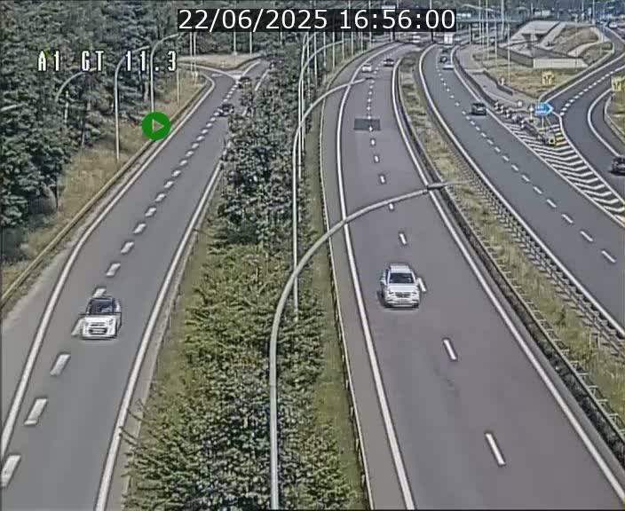<h2>Traffic live webcam Luxembourg Senningerberg - A1 direction Allemagne - BK 11.3</h2>