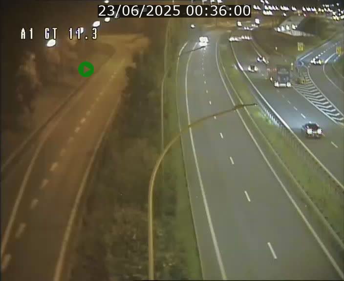 <h2>Traffic live webcam Luxembourg Senningerberg - A1 direction Allemagne - BK 11.3</h2>