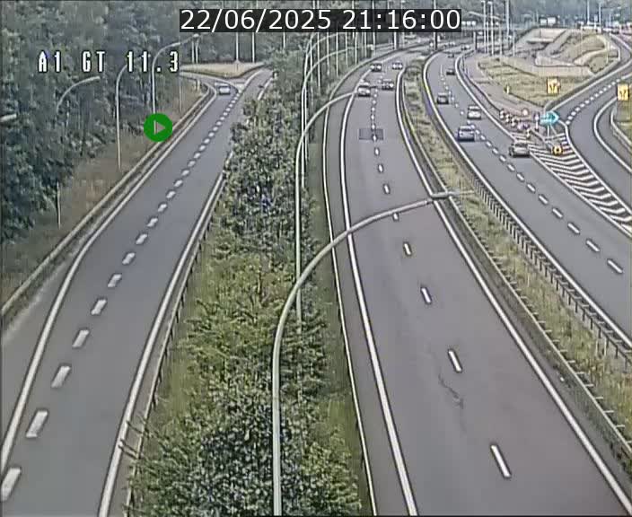 <h2>Traffic live webcam Luxembourg Senningerberg - A1 direction Allemagne - BK 11.3</h2>