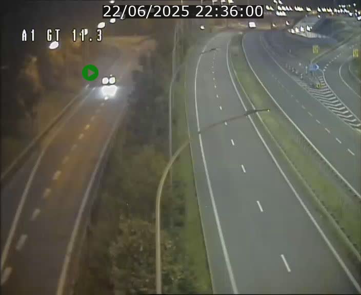 <h2>Traffic live webcam Luxembourg Senningerberg - A1 direction Allemagne - BK 11.3</h2>