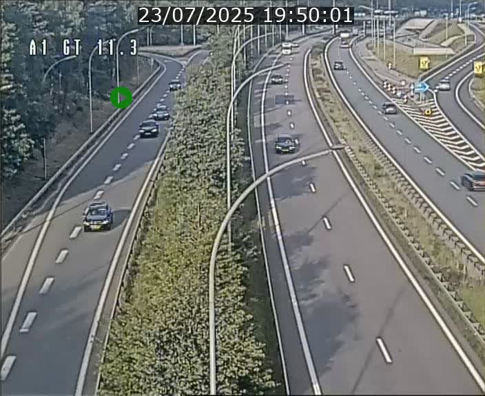 <h2>Traffic live webcam Luxembourg Senningerberg - A1 direction Allemagne - BK 11.3</h2>