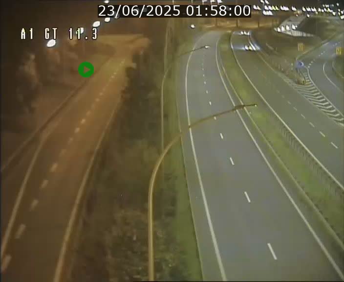 <h2>Traffic live webcam Luxembourg Senningerberg - A1 direction Allemagne - BK 11.3</h2>