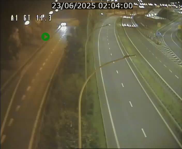 <h2>Traffic live webcam Luxembourg Senningerberg - A1 direction Allemagne - BK 11.3</h2>