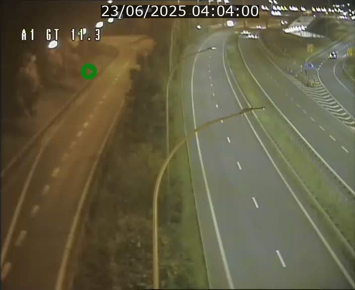 <h2>Traffic live webcam Luxembourg Senningerberg - A1 direction Allemagne - BK 11.3</h2>