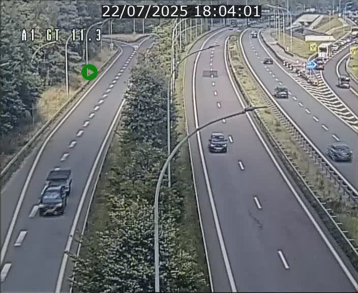 <h2>Traffic live webcam Luxembourg Senningerberg - A1 direction Allemagne - BK 11.3</h2>