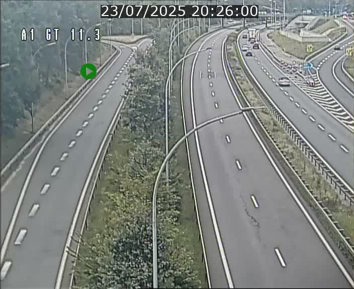<h2>Traffic live webcam Luxembourg Senningerberg - A1 direction Allemagne - BK 11.3</h2>