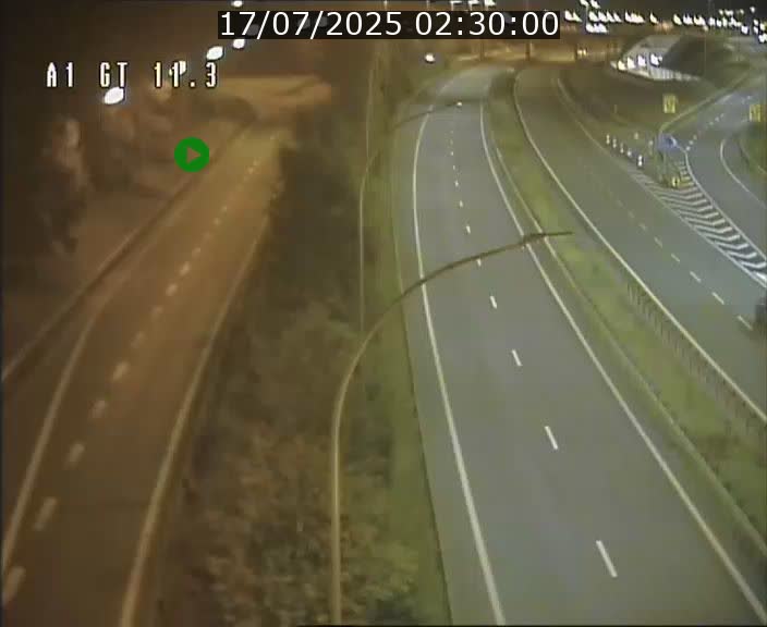 <h2>Traffic live webcam Luxembourg Senningerberg - A1 direction Allemagne - BK 11.3</h2>