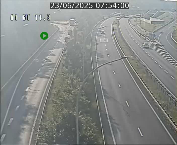 <h2>Traffic live webcam Luxembourg Senningerberg - A1 direction Allemagne - BK 11.3</h2>
