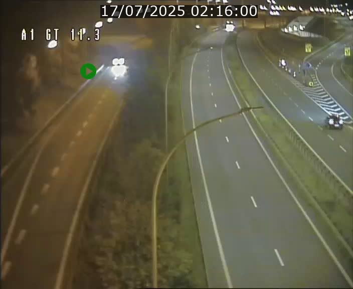 <h2>Traffic live webcam Luxembourg Senningerberg - A1 direction Allemagne - BK 11.3</h2>