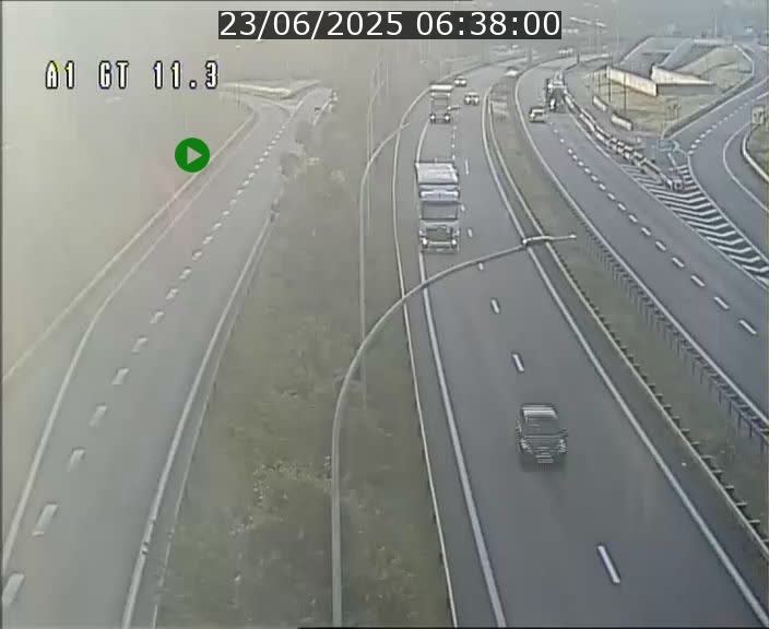 <h2>Traffic live webcam Luxembourg Senningerberg - A1 direction Allemagne - BK 11.3</h2>
