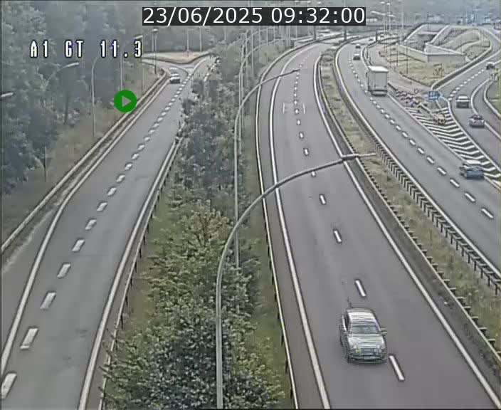 <h2>Traffic live webcam Luxembourg Senningerberg - A1 direction Allemagne - BK 11.3</h2>