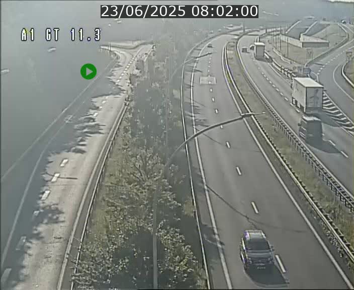 <h2>Traffic live webcam Luxembourg Senningerberg - A1 direction Allemagne - BK 11.3</h2>