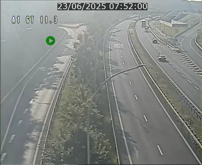 <h2>Traffic live webcam Luxembourg Senningerberg - A1 direction Allemagne - BK 11.3</h2>