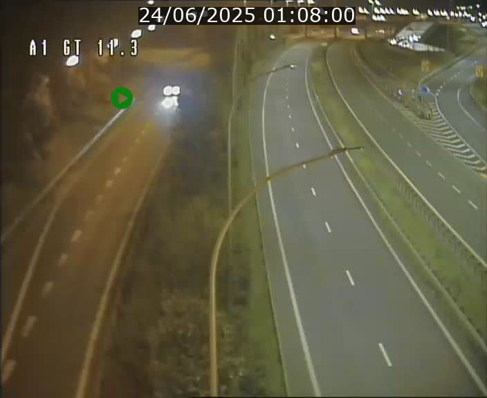 <h2>Traffic live webcam Luxembourg Senningerberg - A1 direction Allemagne - BK 11.3</h2>