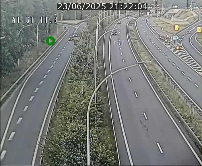 <h2>Traffic live webcam Luxembourg Senningerberg - A1 direction Allemagne - BK 11.3</h2>