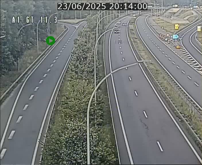 <h2>Traffic live webcam Luxembourg Senningerberg - A1 direction Allemagne - BK 11.3</h2>
