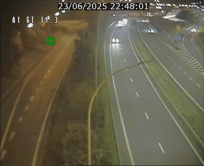 <h2>Traffic live webcam Luxembourg Senningerberg - A1 direction Allemagne - BK 11.3</h2>
