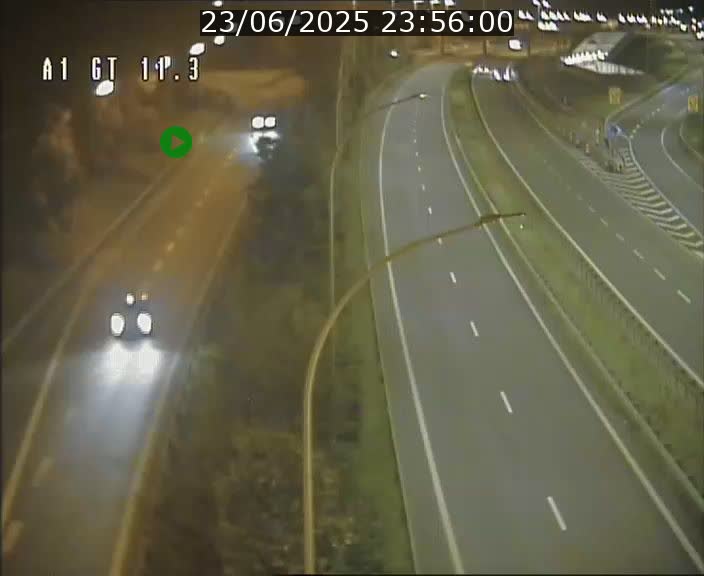 <h2>Traffic live webcam Luxembourg Senningerberg - A1 direction Allemagne - BK 11.3</h2>