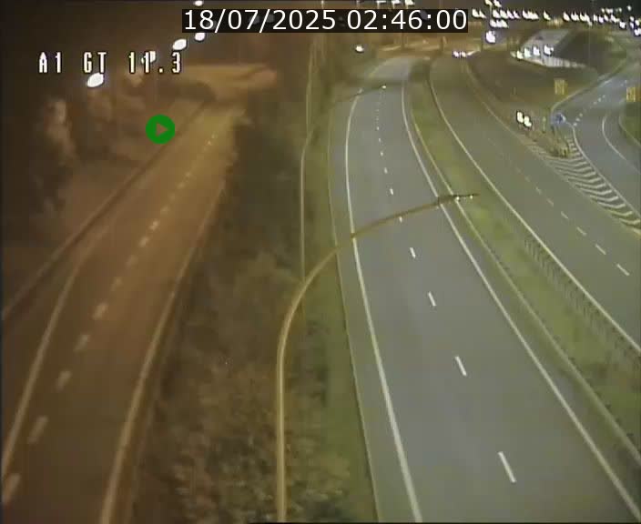 <h2>Traffic live webcam Luxembourg Senningerberg - A1 direction Allemagne - BK 11.3</h2>