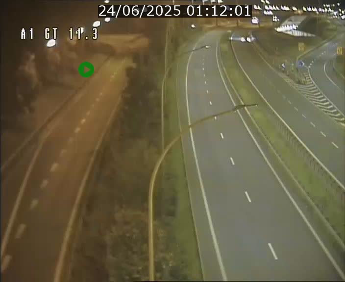 <h2>Traffic live webcam Luxembourg Senningerberg - A1 direction Allemagne - BK 11.3</h2>
