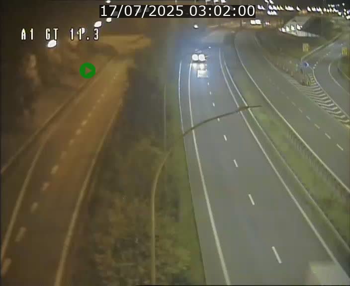 <h2>Traffic live webcam Luxembourg Senningerberg - A1 direction Allemagne - BK 11.3</h2>