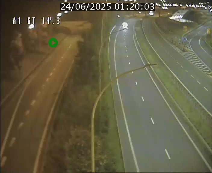 <h2>Traffic live webcam Luxembourg Senningerberg - A1 direction Allemagne - BK 11.3</h2>