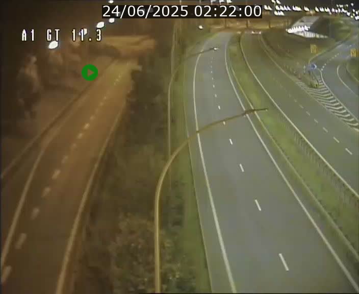 <h2>Traffic live webcam Luxembourg Senningerberg - A1 direction Allemagne - BK 11.3</h2>