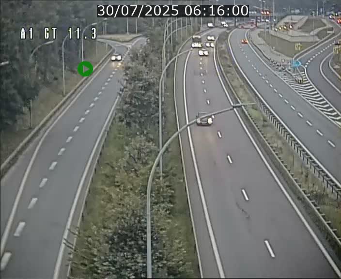 <h2>Traffic live webcam Luxembourg Senningerberg - A1 direction Allemagne - BK 11.3</h2>