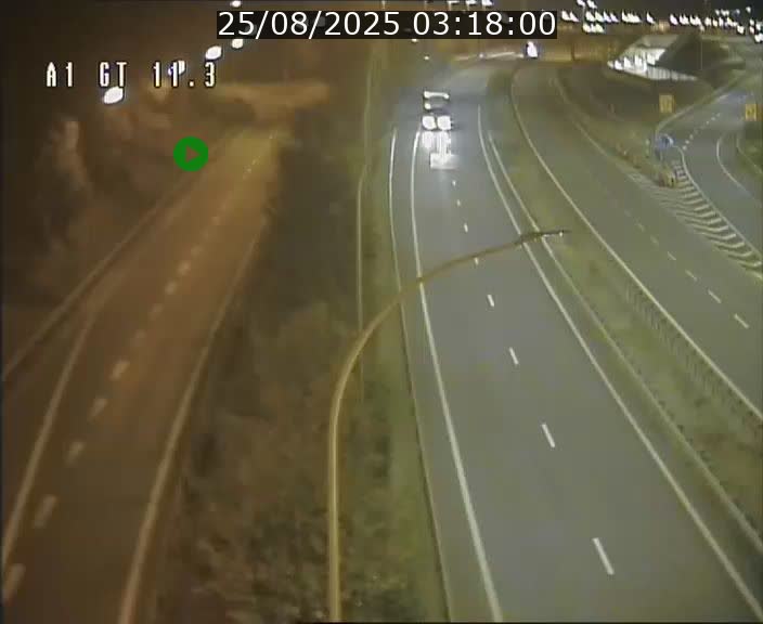 <h2>Traffic live webcam Luxembourg Senningerberg - A1 direction Allemagne - BK 11.3</h2>