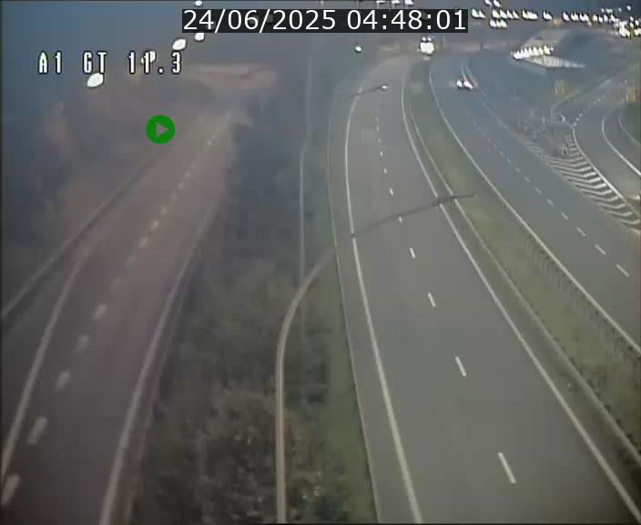 <h2>Traffic live webcam Luxembourg Senningerberg - A1 direction Allemagne - BK 11.3</h2>