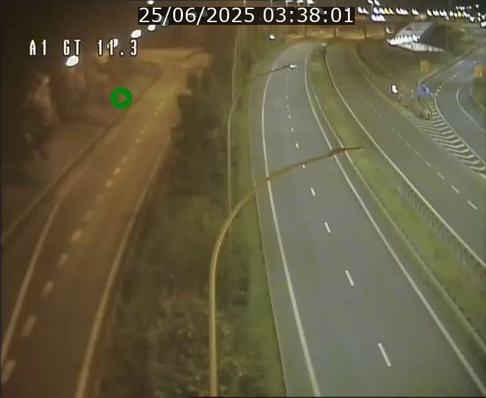 <h2>Traffic live webcam Luxembourg Senningerberg - A1 direction Allemagne - BK 11.3</h2>
