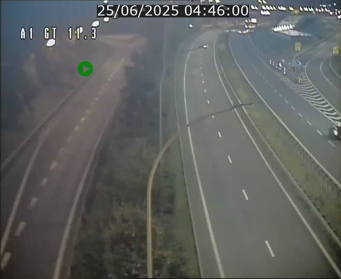 <h2>Traffic live webcam Luxembourg Senningerberg - A1 direction Allemagne - BK 11.3</h2>