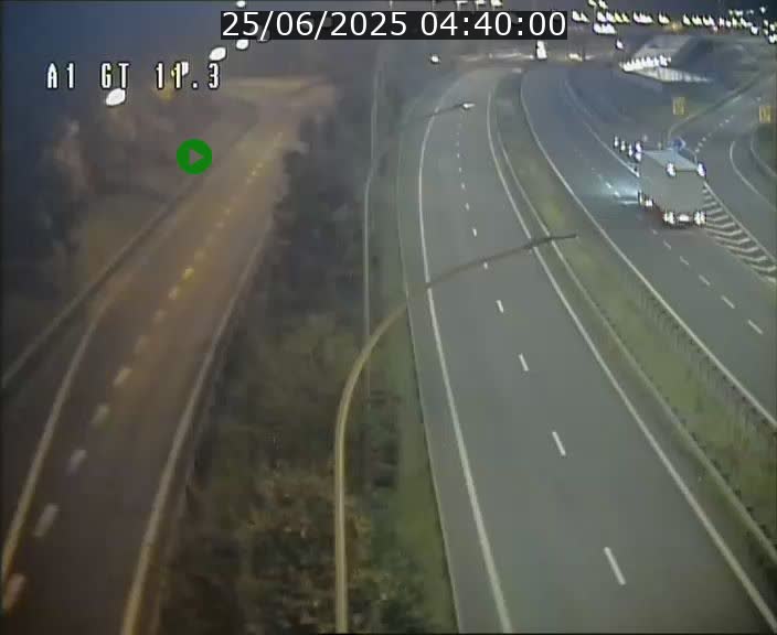 <h2>Traffic live webcam Luxembourg Senningerberg - A1 direction Allemagne - BK 11.3</h2>