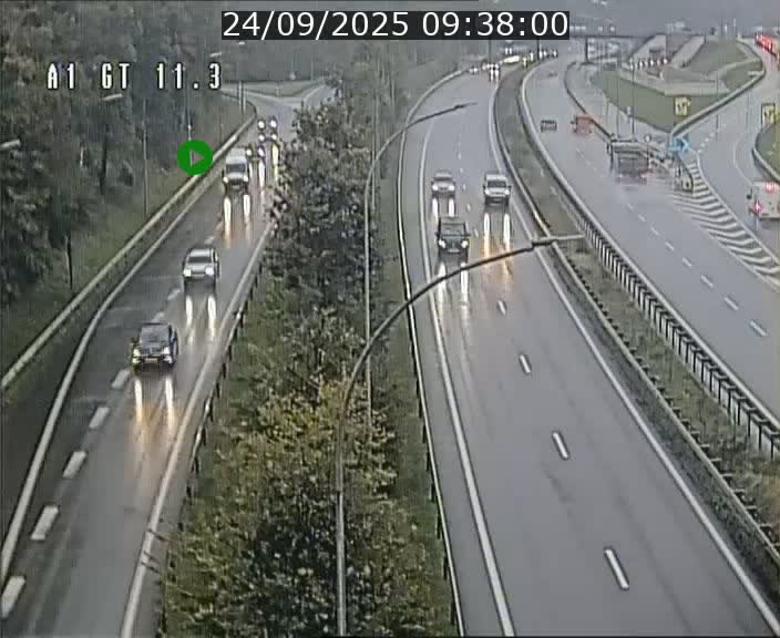 <h2>Traffic live webcam Luxembourg Senningerberg - A1 direction Allemagne - BK 11.3</h2>