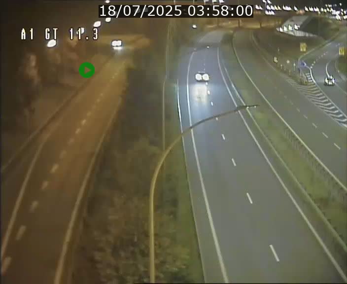 <h2>Traffic live webcam Luxembourg Senningerberg - A1 direction Allemagne - BK 11.3</h2>