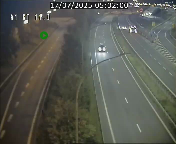 <h2>Traffic live webcam Luxembourg Senningerberg - A1 direction Allemagne - BK 11.3</h2>