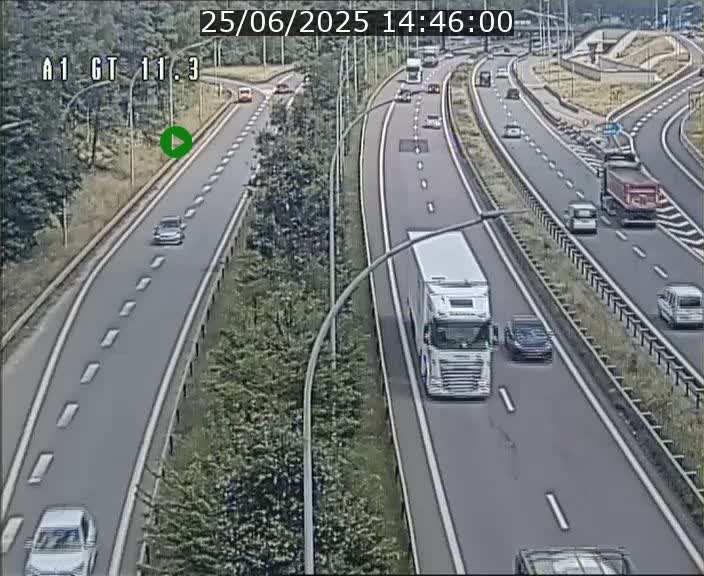 <h2>Traffic live webcam Luxembourg Senningerberg - A1 direction Allemagne - BK 11.3</h2>