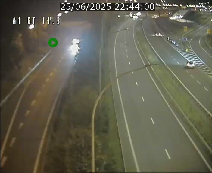 <h2>Traffic live webcam Luxembourg Senningerberg - A1 direction Allemagne - BK 11.3</h2>