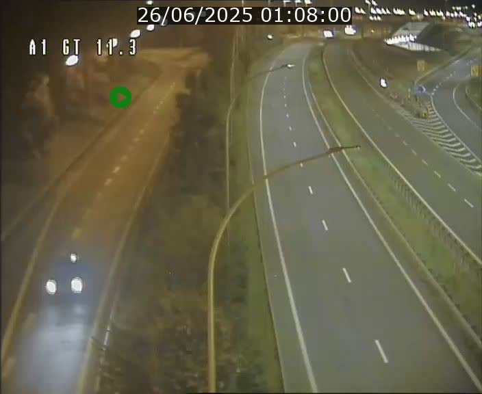 <h2>Traffic live webcam Luxembourg Senningerberg - A1 direction Allemagne - BK 11.3</h2>