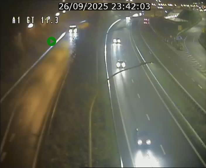 <h2>Traffic live webcam Luxembourg Senningerberg - A1 direction Allemagne - BK 11.3</h2>