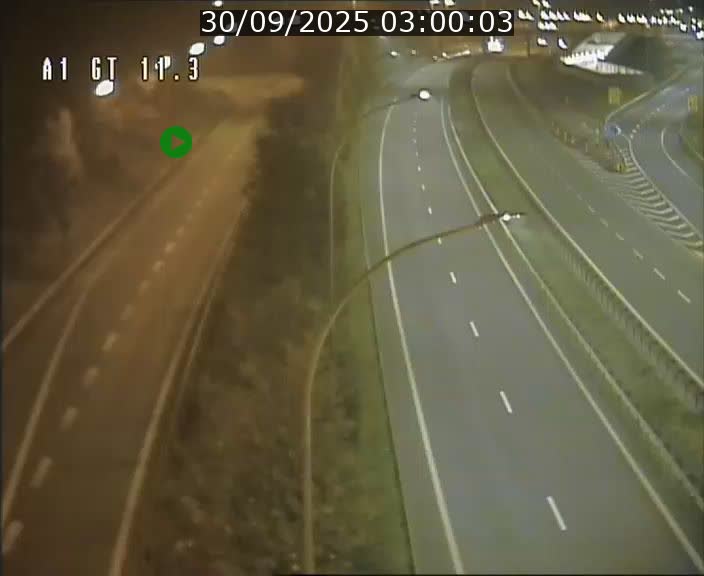 <h2>Traffic live webcam Luxembourg Senningerberg - A1 direction Allemagne - BK 11.3</h2>