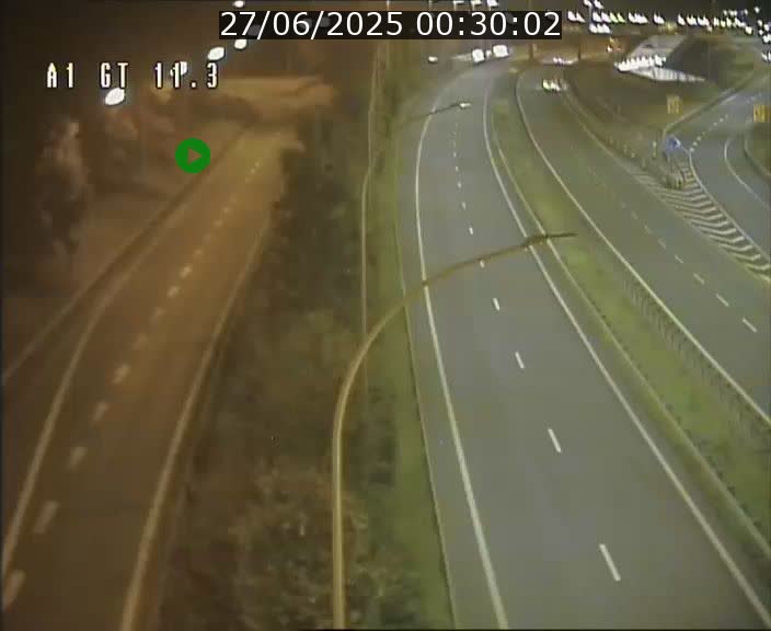 <h2>Traffic live webcam Luxembourg Senningerberg - A1 direction Allemagne - BK 11.3</h2>
