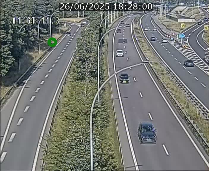 <h2>Traffic live webcam Luxembourg Senningerberg - A1 direction Allemagne - BK 11.3</h2>