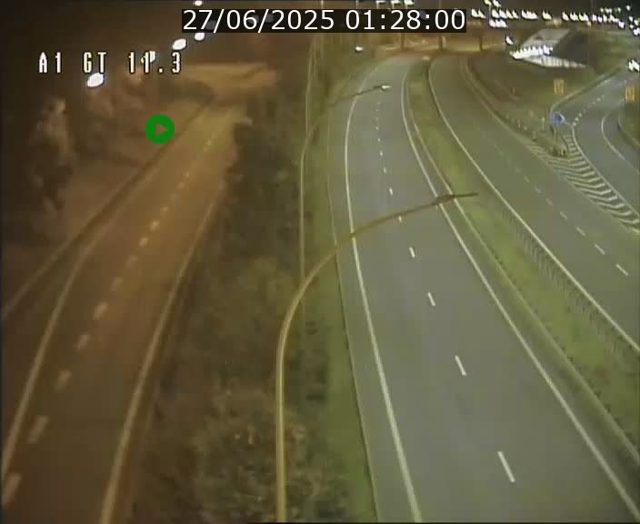 <h2>Traffic live webcam Luxembourg Senningerberg - A1 direction Allemagne - BK 11.3</h2>